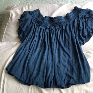 Free People off shoulder top.